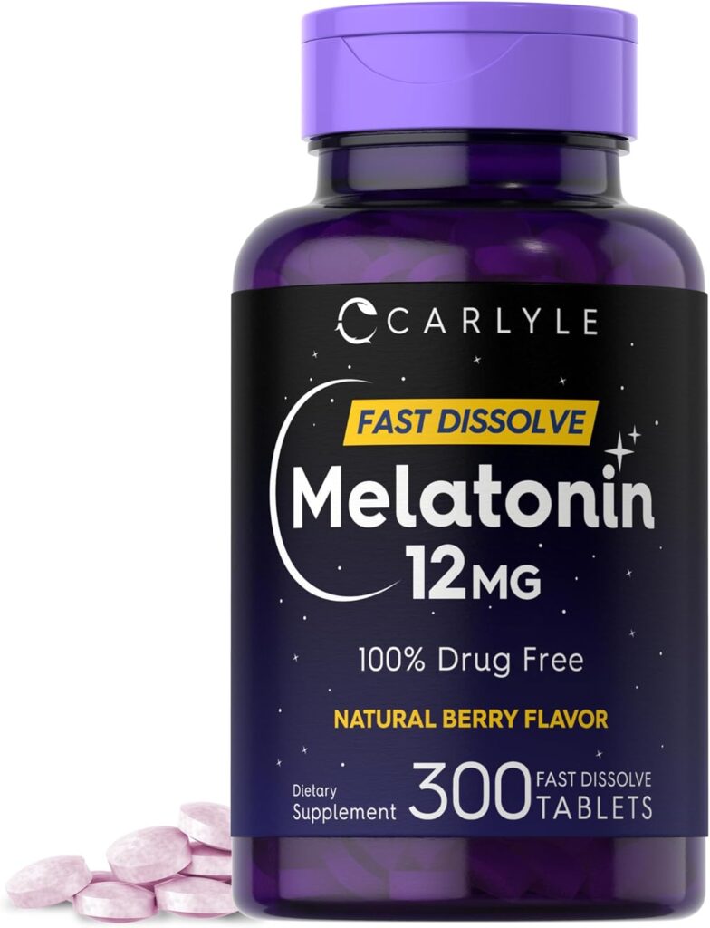 Carlyle Metatonin Tablets for Better Sleep Quality