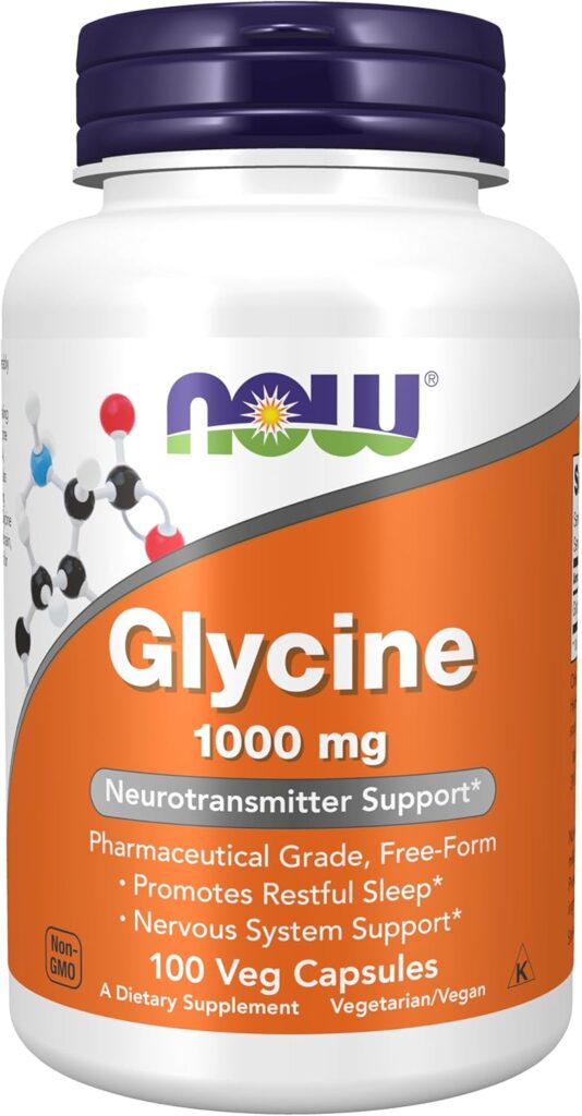 Now foods glycine supplement for sleep