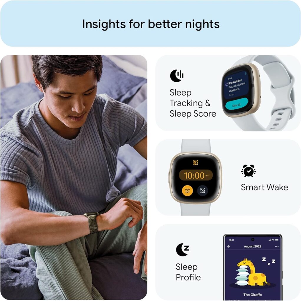 Fitbit Sense 2 Health Monitoring App