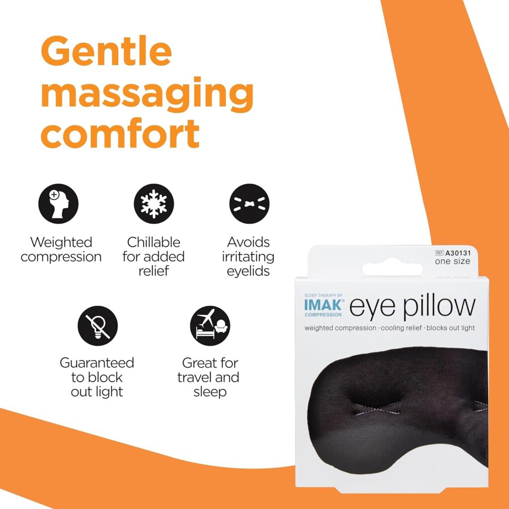 IMAK weighted and cooling eye pillow