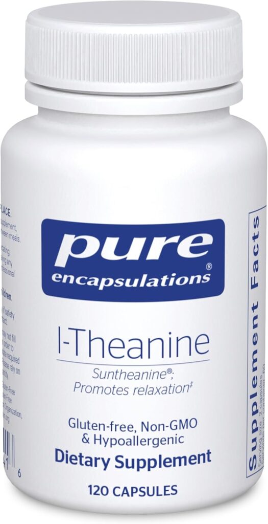 Pure Encapsulations l-Theanine for improving sleep quality