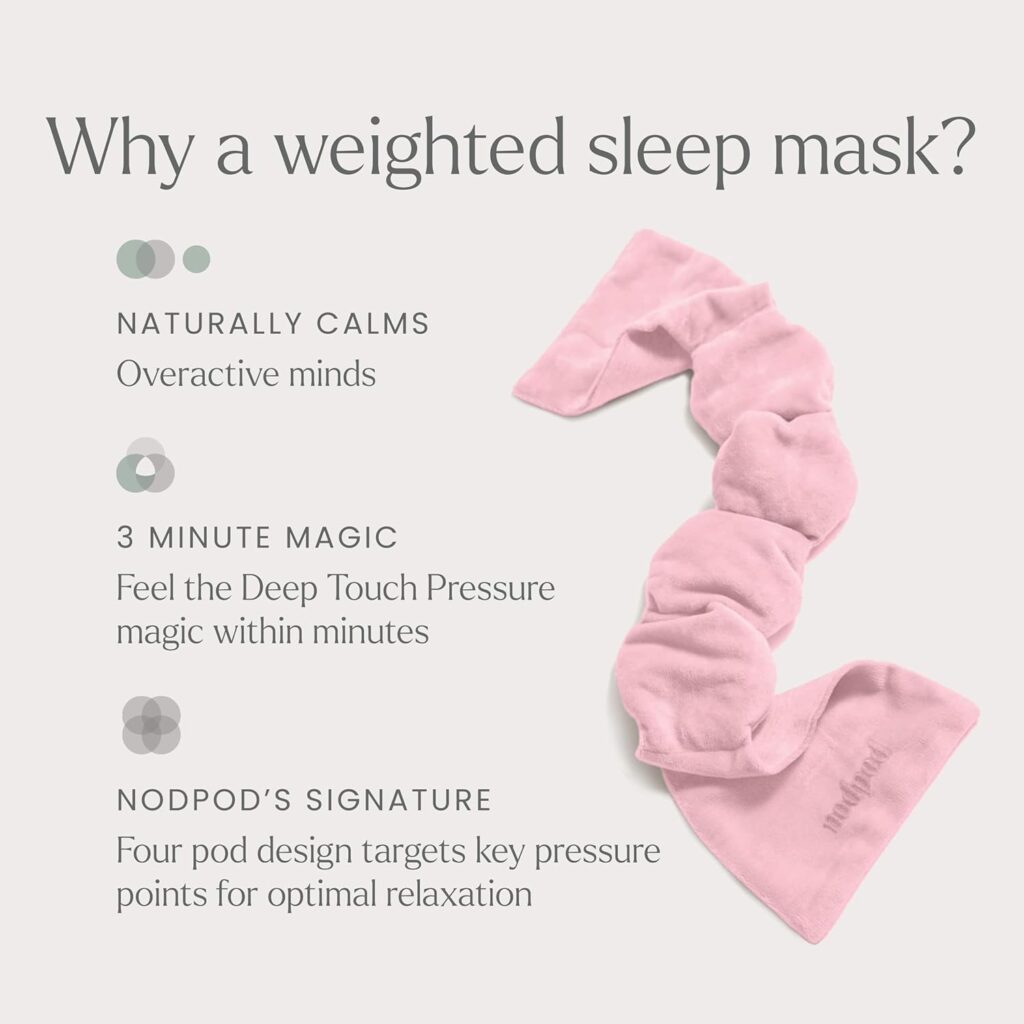 Nodpod weighted sleep mask benefits