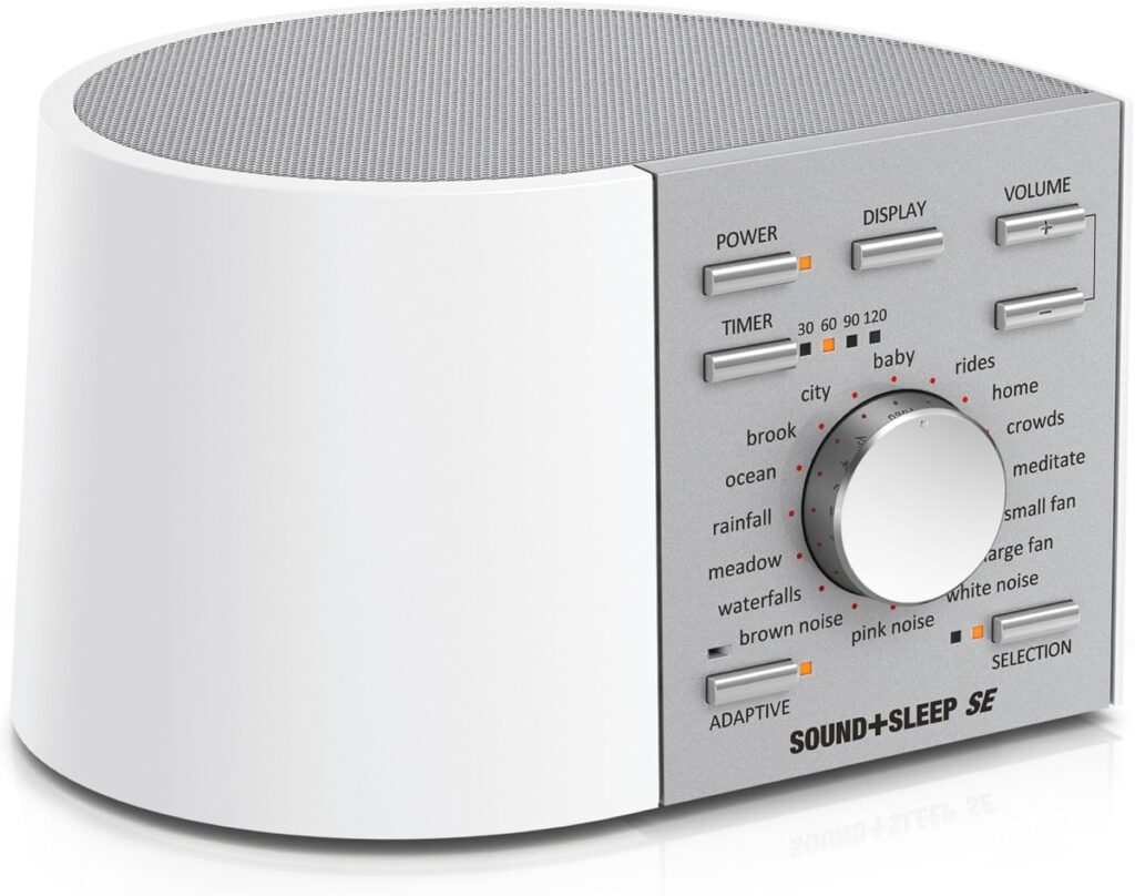 Sound+Sleep SE white noise machine to stop snoring