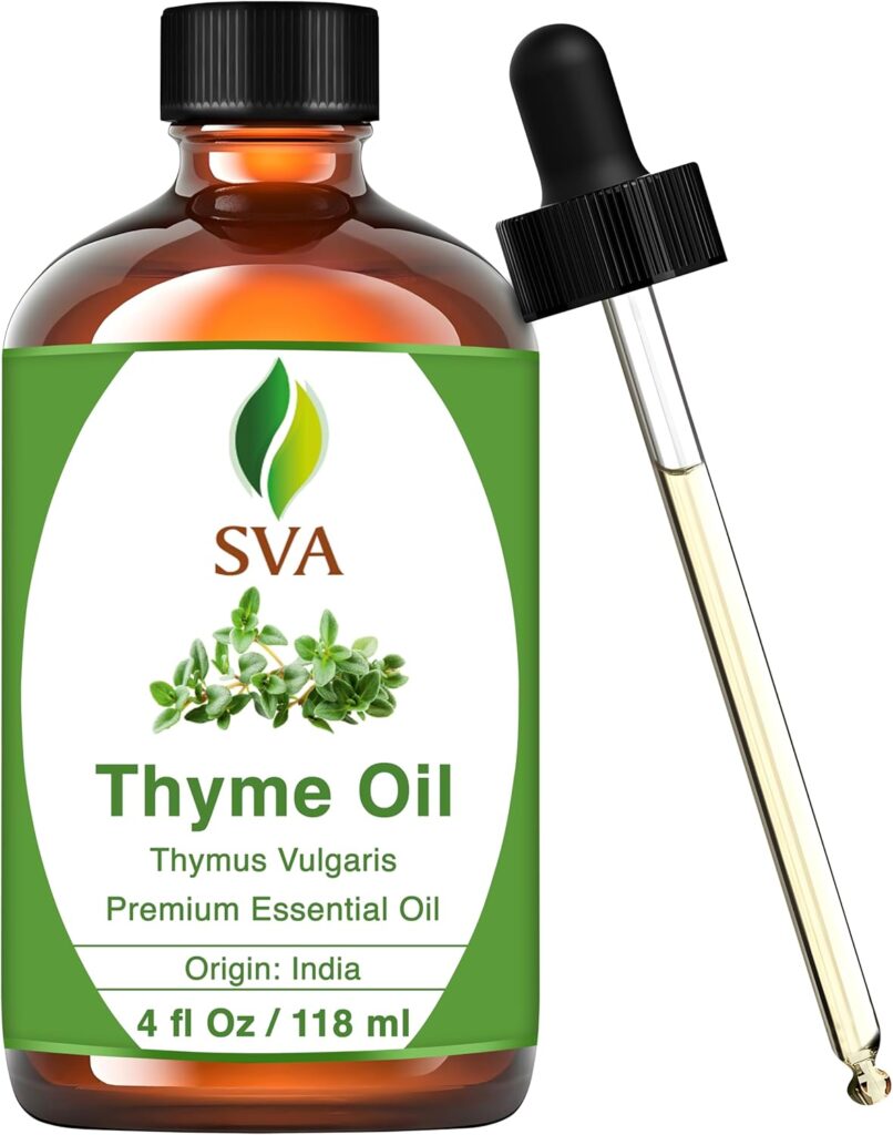 SVA Thyme Essential Oil for Sleep Apnea Relief