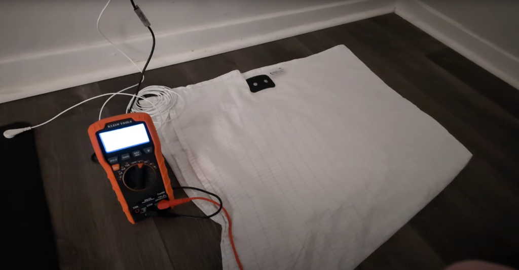 testing voltage of grounding sheets