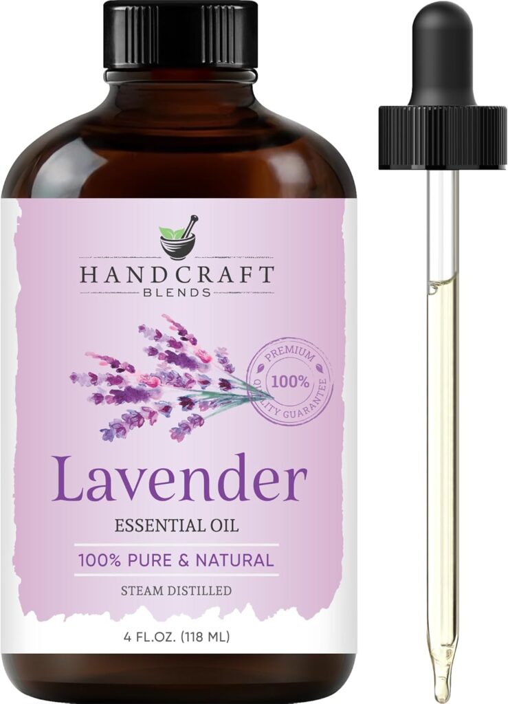 Handcraft Lavender Essential Oil for sleep apnea relief and better sleep quality