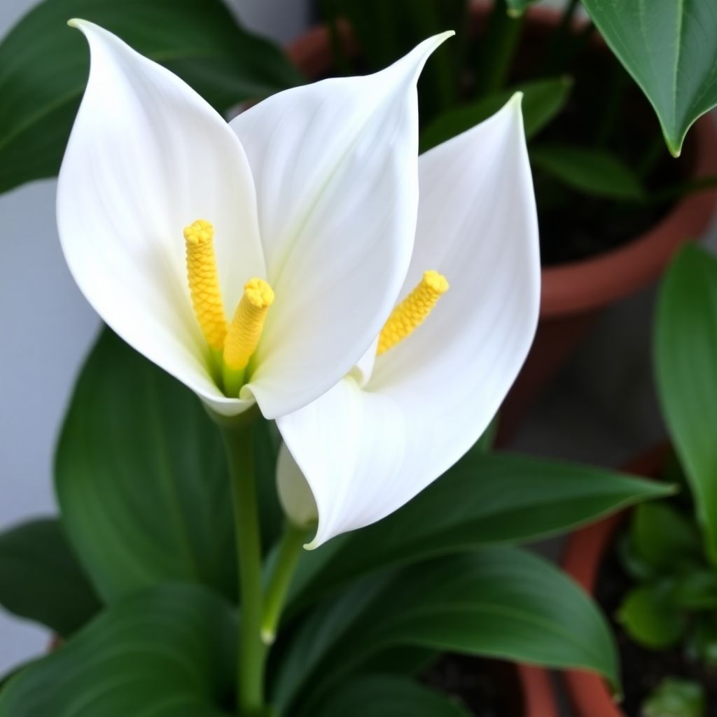 peace lily plant