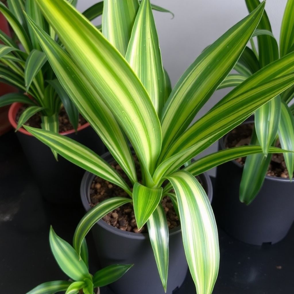 potted snake plant