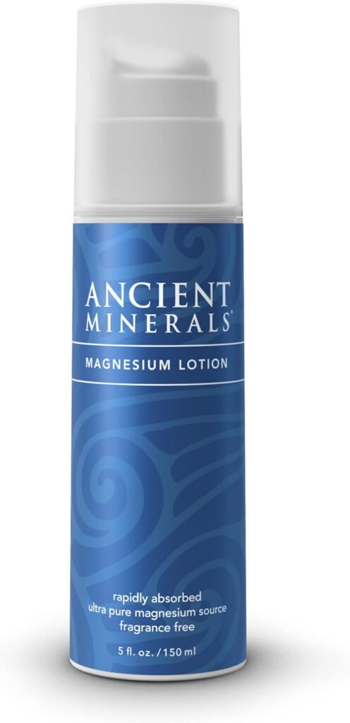 ancient minerals magnesium cream for sleep and anxiety