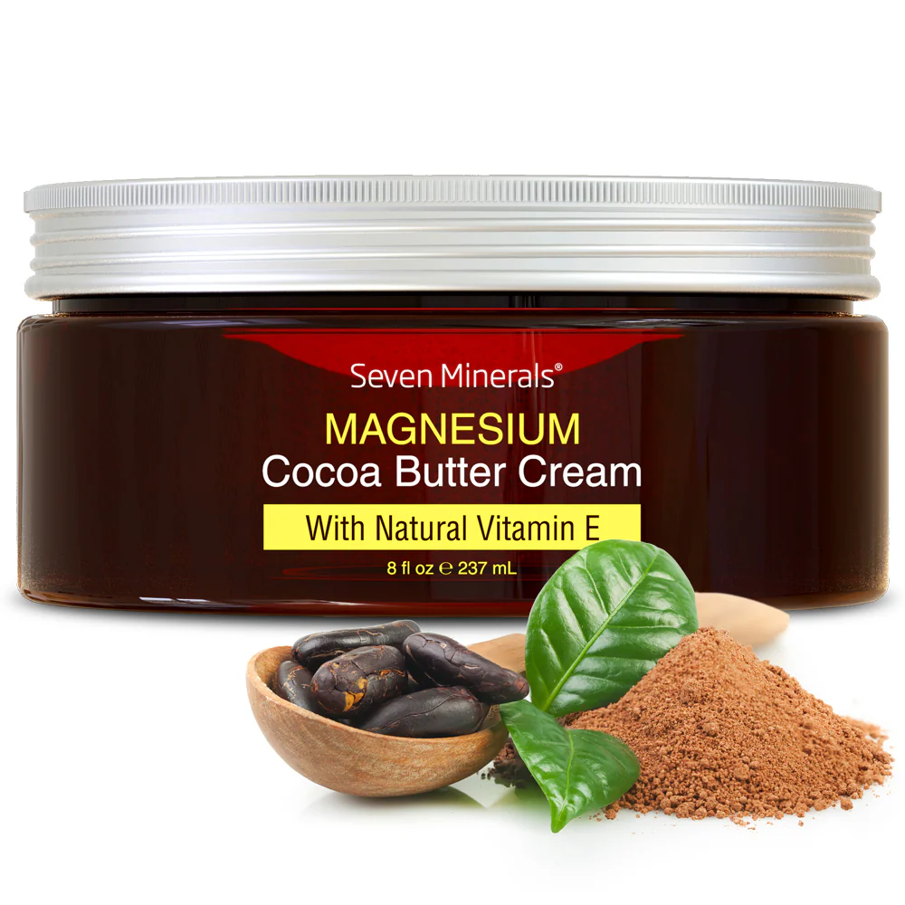 seven minerals magnesium butter cream for sleep and anxiety support