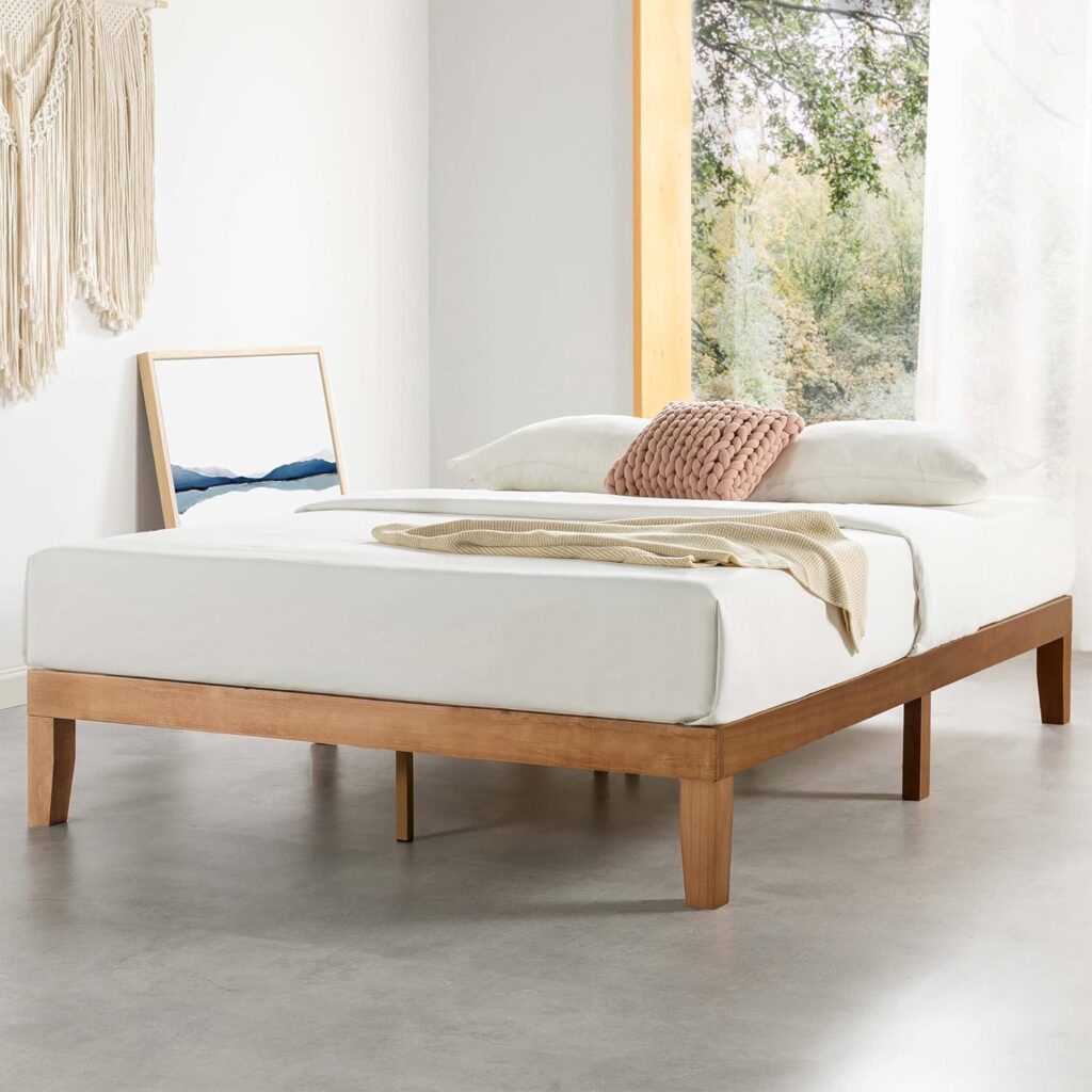 Mellow Naturalista Classic Platform Bed Frame japanese style