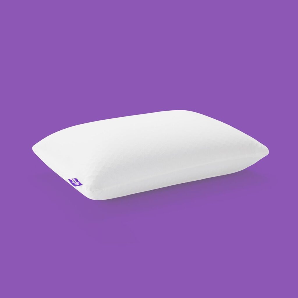 purple harmony pillow for neck pain